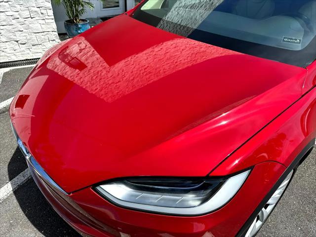 used 2018 Tesla Model X car, priced at $32,995