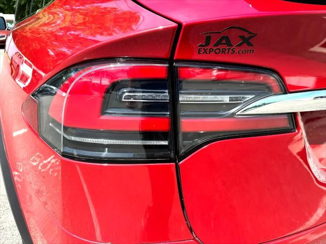 used 2018 Tesla Model X car, priced at $32,995