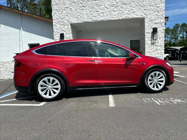 used 2018 Tesla Model X car, priced at $32,995