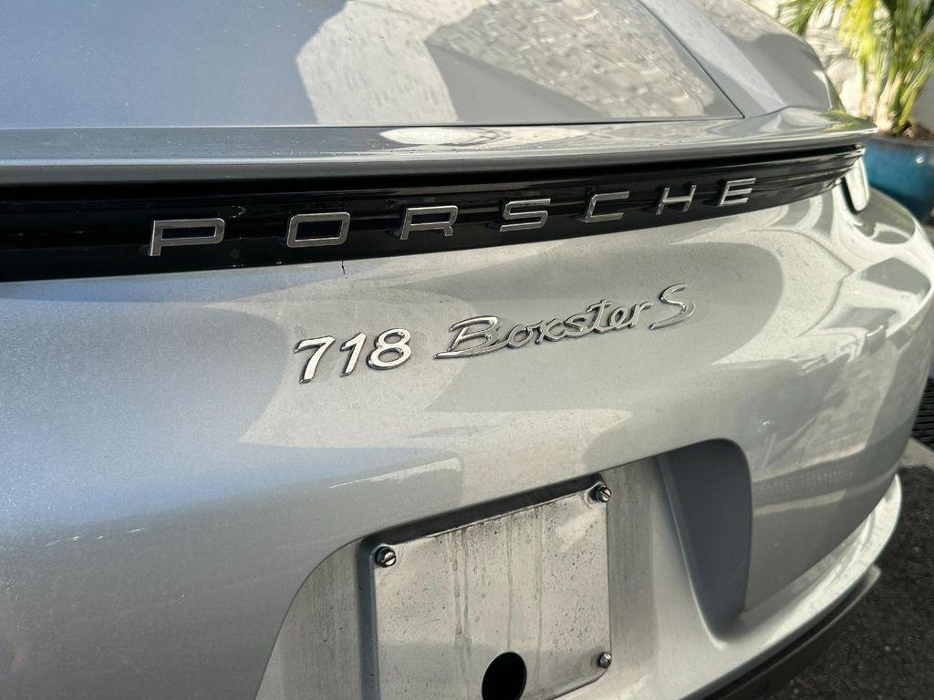 used 2017 Porsche 718 Boxster car, priced at $43,495