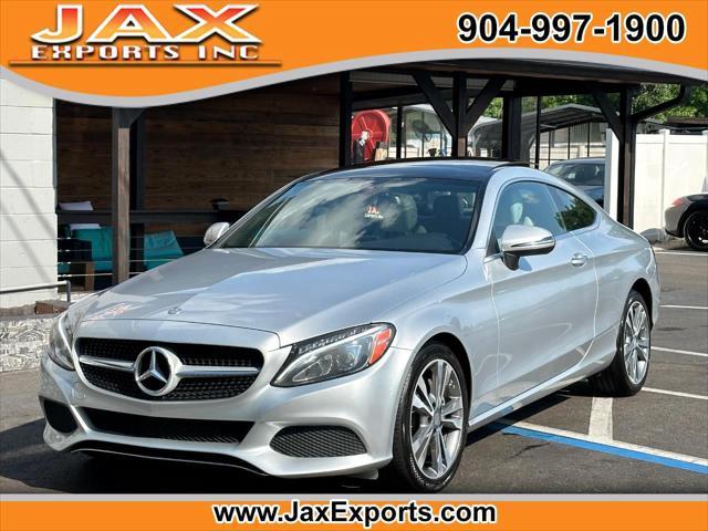 used 2017 Mercedes-Benz C-Class car, priced at $17,995