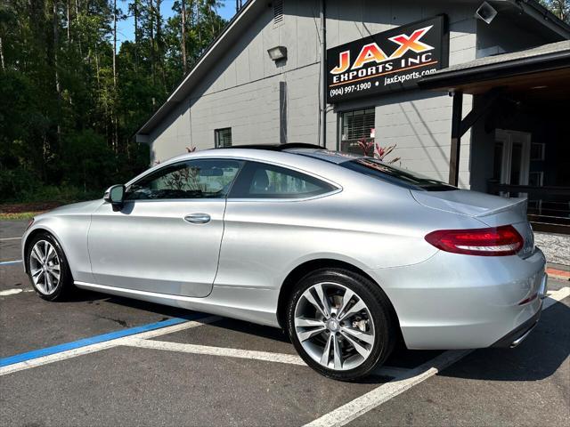 used 2017 Mercedes-Benz C-Class car, priced at $17,995