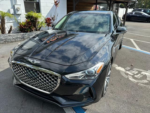 used 2021 Genesis G70 car, priced at $28,495