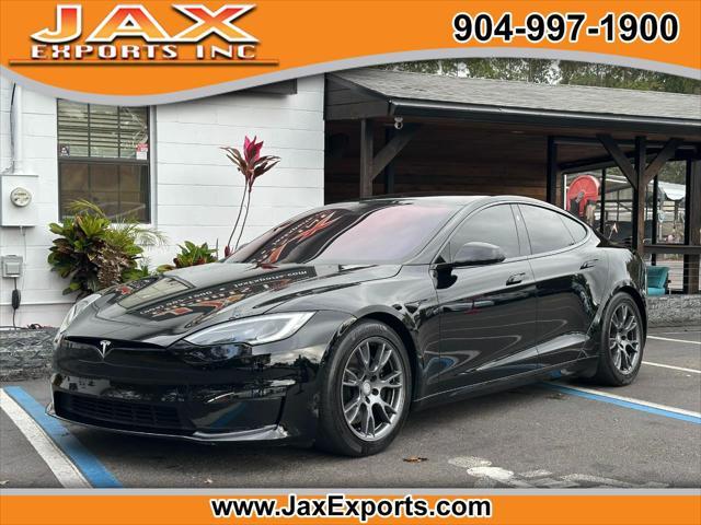 used 2022 Tesla Model S car, priced at $57,995