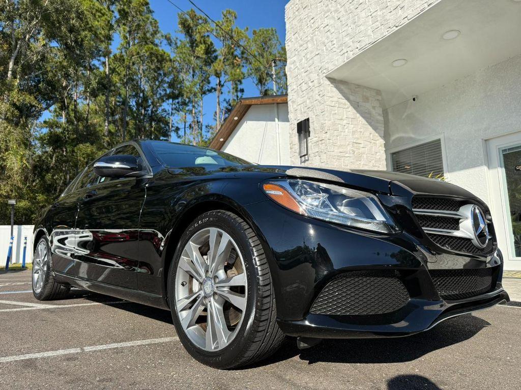 used 2015 Mercedes-Benz C-Class car, priced at $13,995
