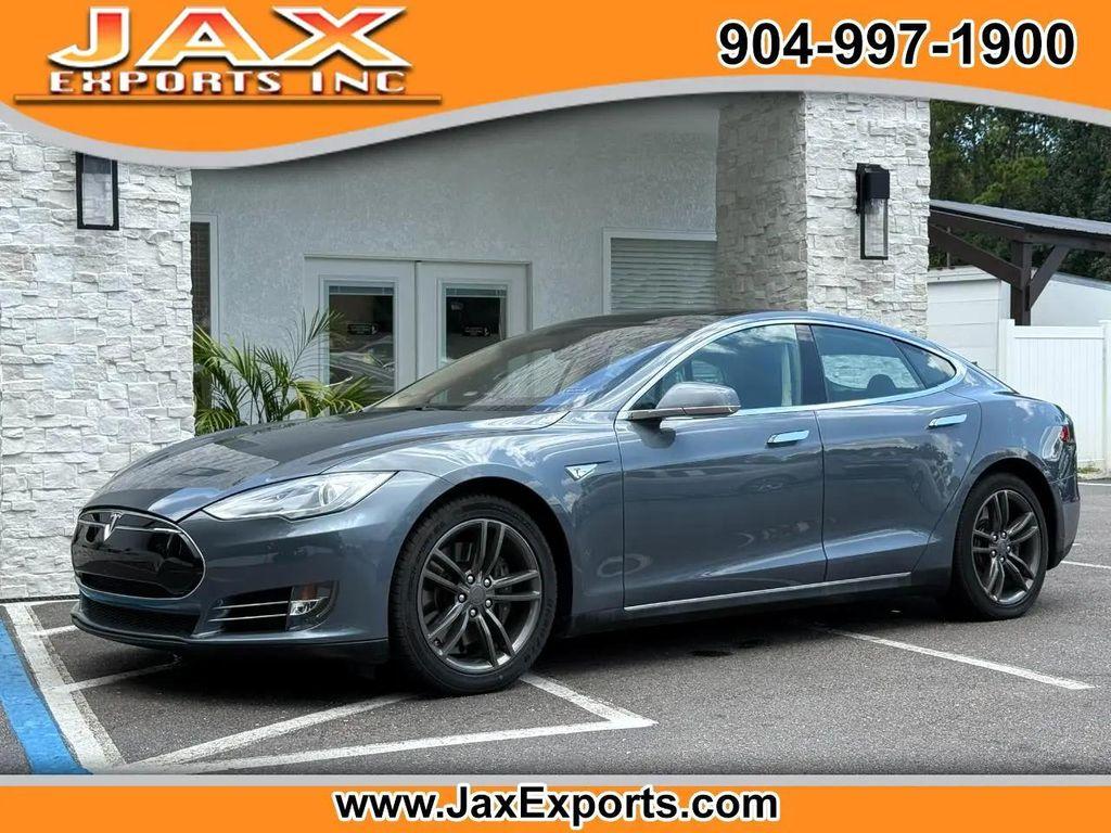 used 2014 Tesla Model S car, priced at $16,495