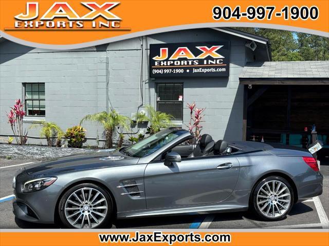 used 2017 Mercedes-Benz SL 450 car, priced at $38,995