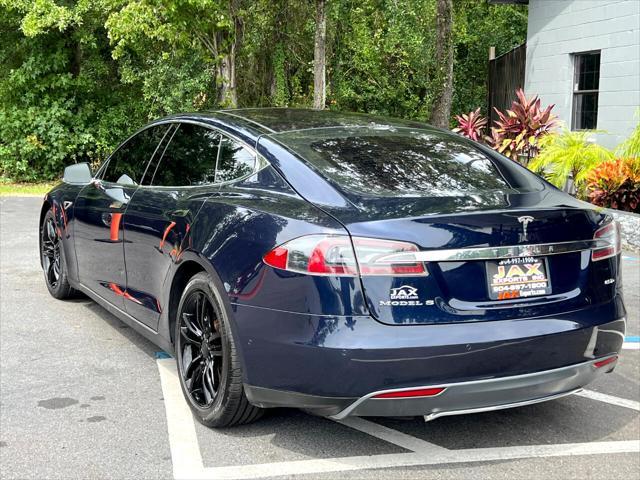 used 2015 Tesla Model S car, priced at $21,995