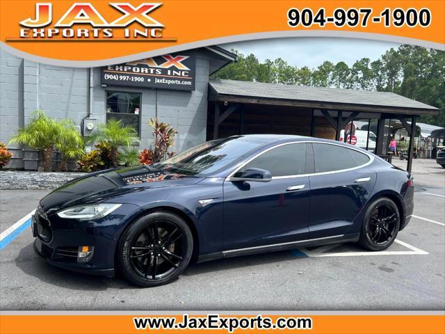used 2015 Tesla Model S car, priced at $21,495
