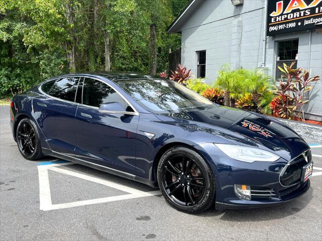 used 2015 Tesla Model S car, priced at $21,995