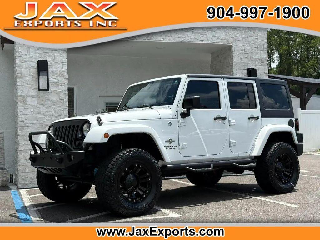 used 2014 Jeep Wrangler Unlimited car, priced at $18,795