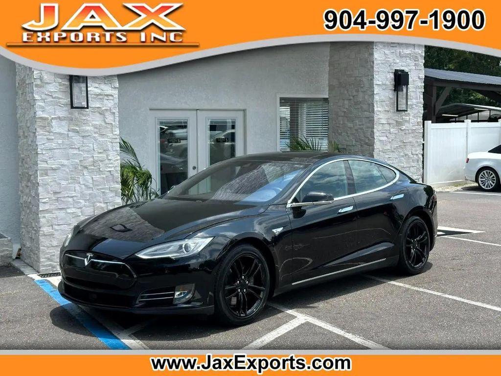 used 2015 Tesla Model S car, priced at $19,495