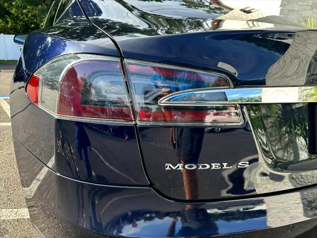 used 2015 Tesla Model S car, priced at $19,995