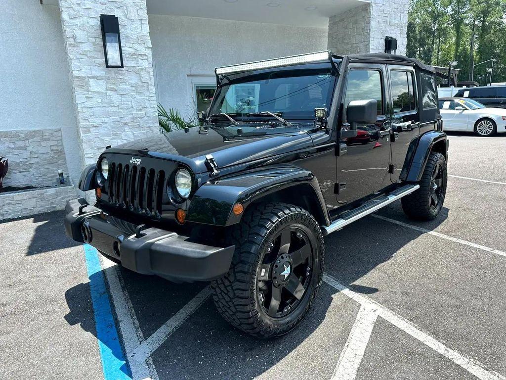 used 2009 Jeep Wrangler Unlimited car, priced at $11,995