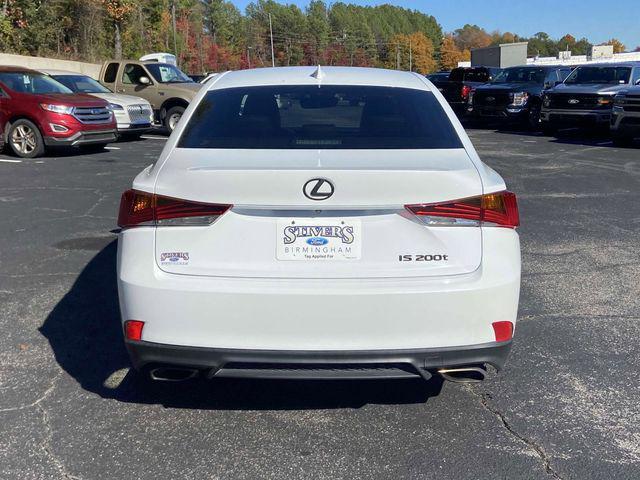 used 2017 Lexus IS 200t car, priced at $17,999