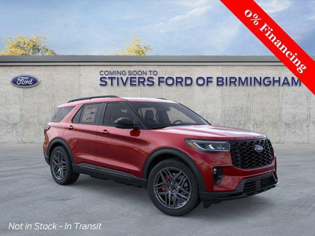 new 2025 Ford Explorer car, priced at $56,874