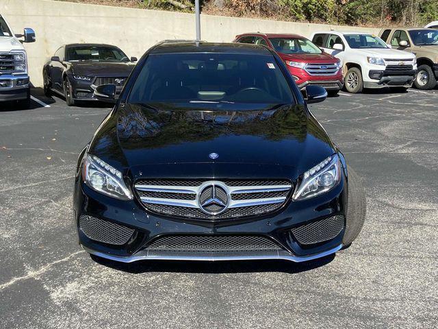 used 2015 Mercedes-Benz C-Class car, priced at $10,999