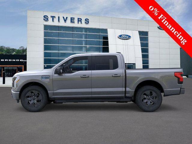 new 2025 Ford F-150 Lightning car, priced at $58,535