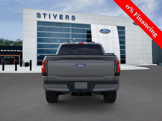 new 2025 Ford F-150 Lightning car, priced at $58,535