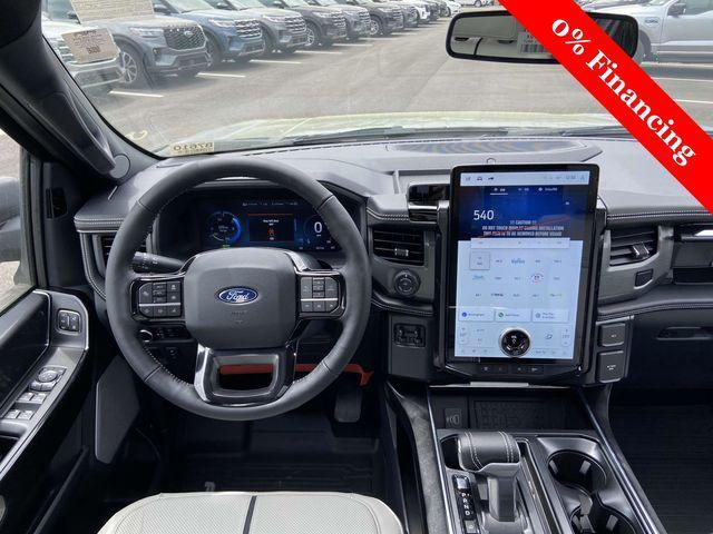 new 2025 Ford F-150 Lightning car, priced at $80,471