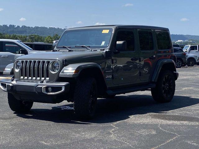 used 2021 Jeep Wrangler Unlimited 4xe car, priced at $30,656