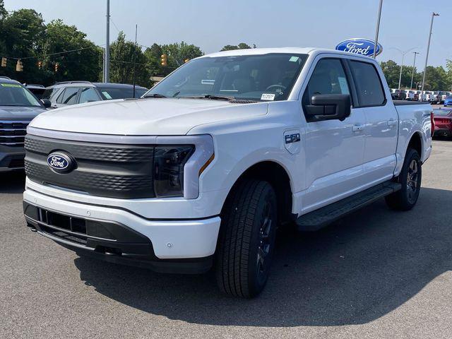 new 2025 Ford F-150 Lightning car, priced at $54,465