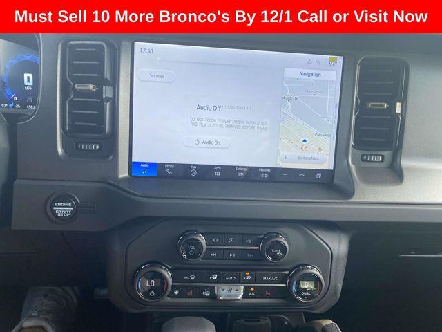 new 2025 Ford Bronco car, priced at $54,989