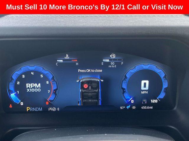new 2025 Ford Bronco car, priced at $54,989