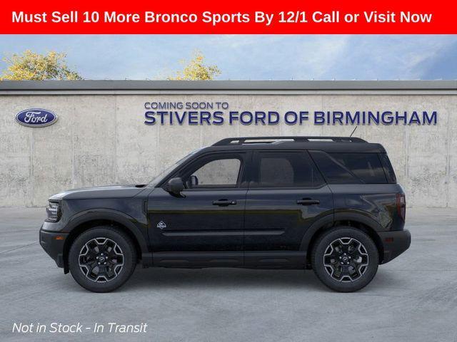 new 2025 Ford Bronco Sport car, priced at $33,625