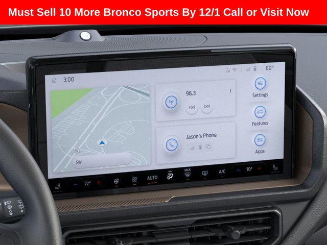 new 2025 Ford Bronco Sport car, priced at $33,625