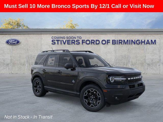 new 2025 Ford Bronco Sport car, priced at $33,625