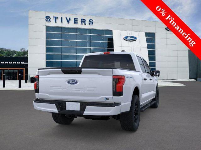 new 2025 Ford F-150 Lightning car, priced at $56,046