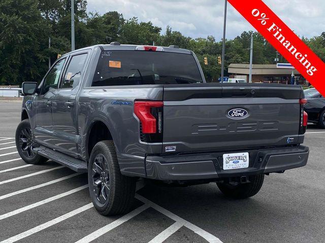 new 2025 Ford F-150 Lightning car, priced at $61,675