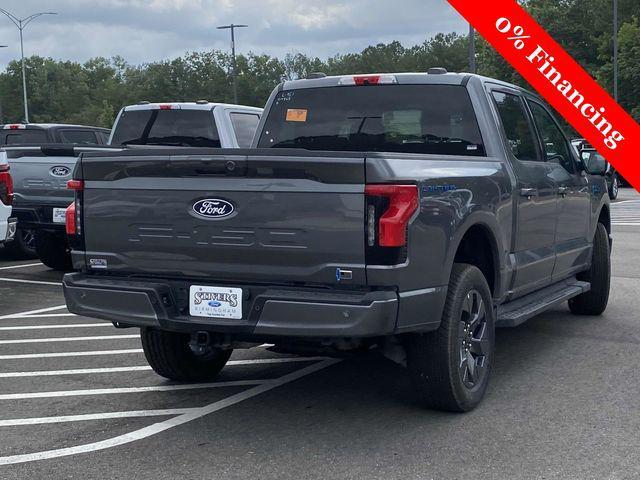 new 2025 Ford F-150 Lightning car, priced at $61,675