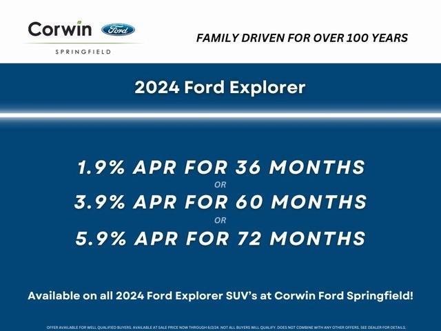 new 2024 Ford Explorer car, priced at $48,146