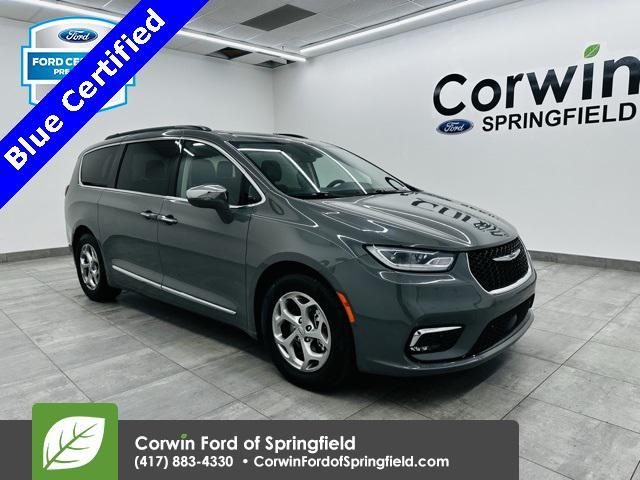 used 2022 Chrysler Pacifica car, priced at $28,027