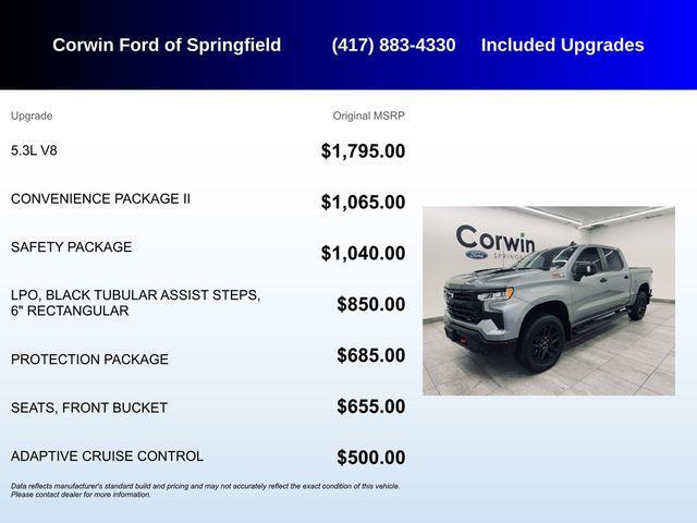 used 2025 Chevrolet Silverado 1500 car, priced at $52,799