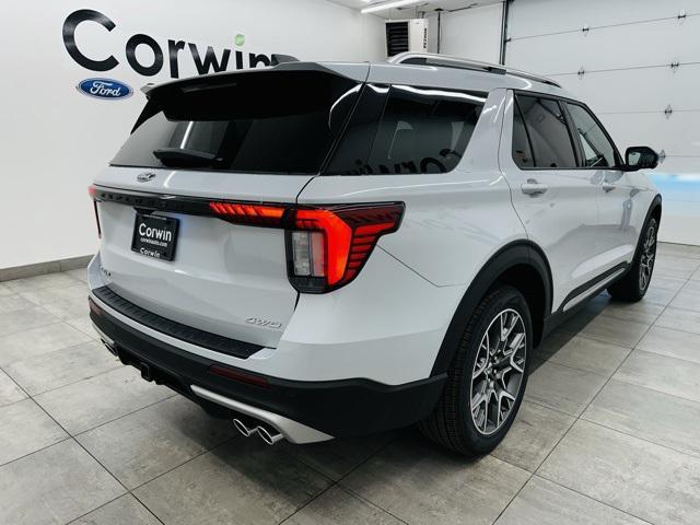 new 2025 Ford Explorer car, priced at $57,146