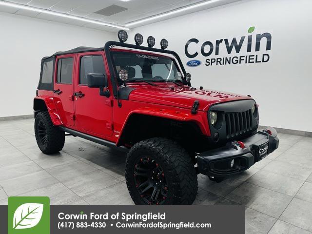 used 2013 Jeep Wrangler Unlimited car, priced at $16,309