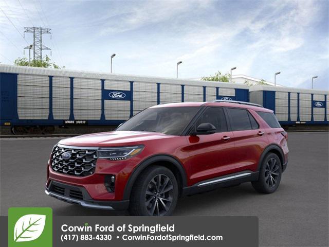 new 2025 Ford Explorer car, priced at $59,955