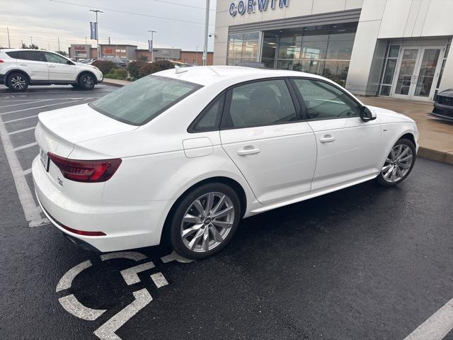 used 2018 Audi A4 car, priced at $19,489
