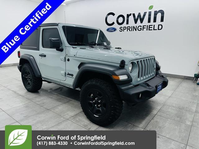 used 2023 Jeep Wrangler car, priced at $30,632