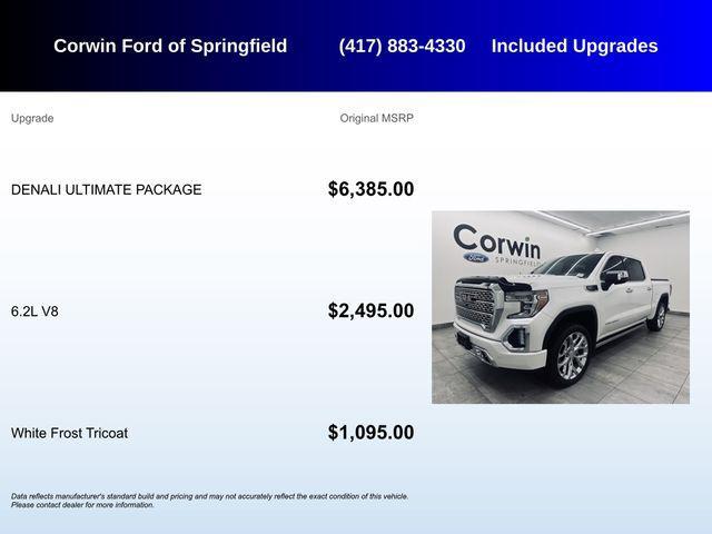 used 2020 GMC Sierra 1500 car, priced at $43,483