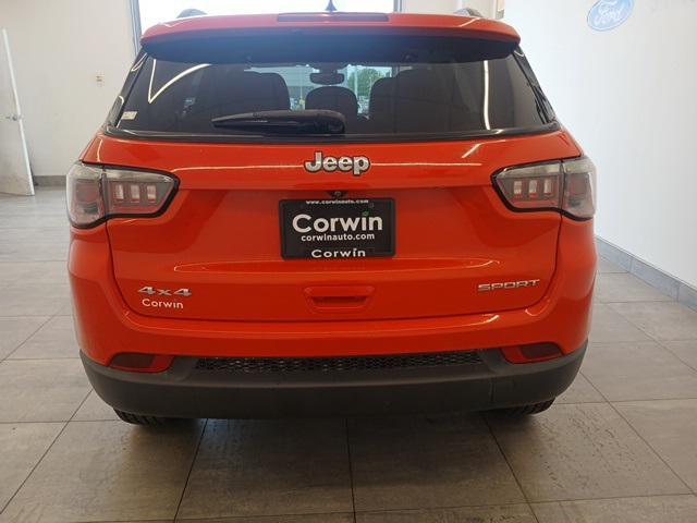 used 2018 Jeep Compass car, priced at $12,266