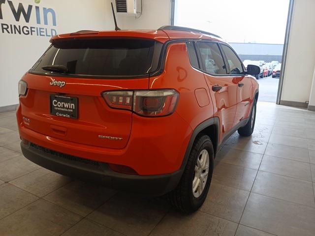 used 2018 Jeep Compass car, priced at $12,266