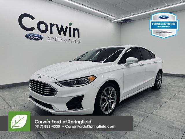 used 2020 Ford Fusion car, priced at $14,989