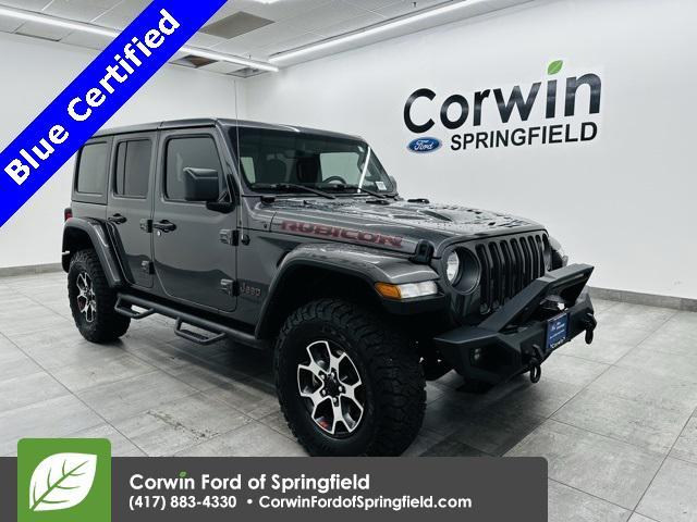 used 2022 Jeep Wrangler Unlimited car, priced at $35,386