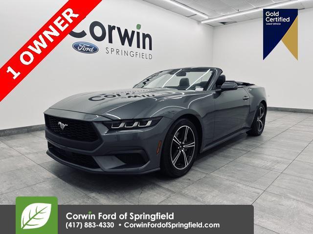 used 2024 Ford Mustang car, priced at $36,073