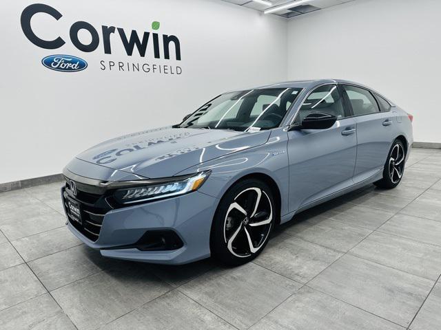 used 2022 Honda Accord Hybrid car, priced at $27,180