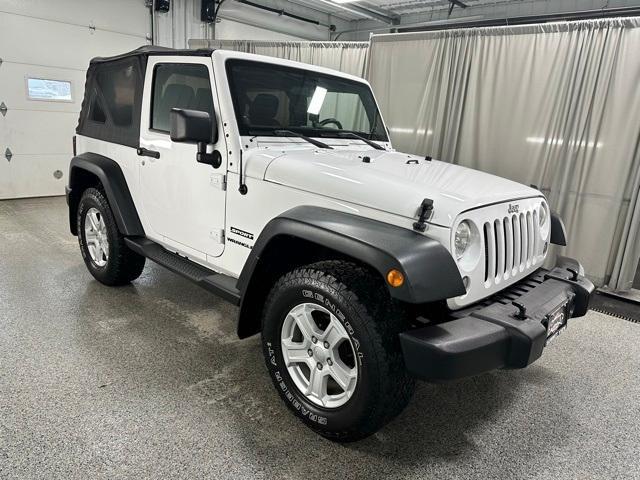 used 2014 Jeep Wrangler car, priced at $17,495